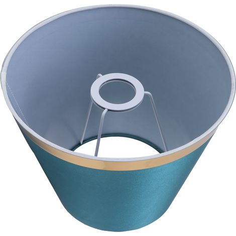 Stofflampenschirm im europäischen Stil, moderner Lampenschirm für E27 Tisch- und Stehlampen, SuppliesPX127 Grün (1/5)