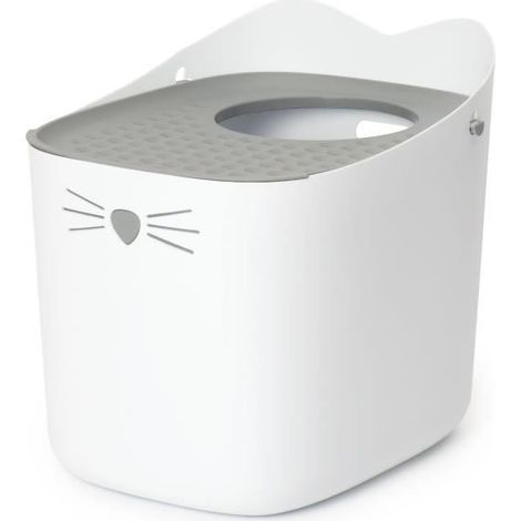 Bac à litière pour chat - CATIT - Pixi Box - Entrée par le haut (1/5)