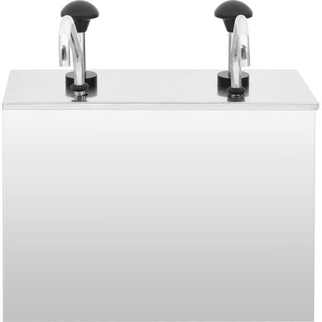 Sauce Spender Edelstahl 2 x 3,5 L