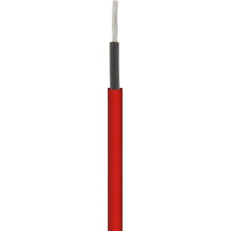 Cable Conexion Placas Solares Cu-sn 2,5mm2 Rojo Wir9180 (1/2)