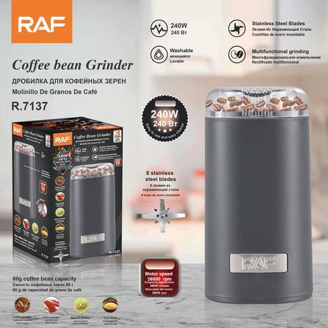 Moulin à café électrique multifonctionnel - Moulin à café portable pour usage domestique (1/5)