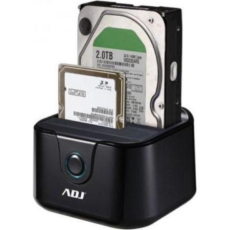 Docking Station Hdd2.5/3.5 Max8Tbbk Double Clonazione Usb 3.0 Sata