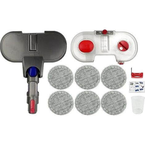 Accessori per spazzola elettrica con serbatoio dell'acqua per aspirapolvere senza filo Dyson V7 V8 V10 V11: ricambi per aspirapolvere e lavapavimenti. (1/4)