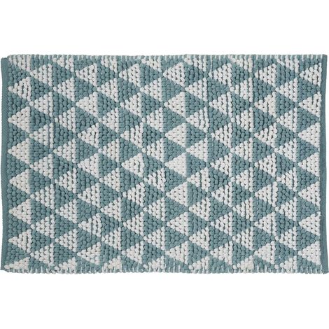 Tapis de bain déco en polycoton 60x120cm (1/5)