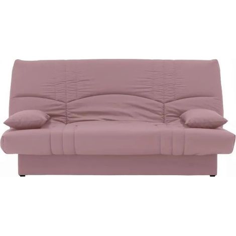 Dream Clic Clac Bank rosa mit Stauraum