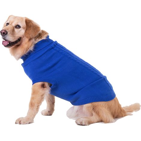 Pull Tricoté Pour Chien - Vêtement Hiver Doux Et Chaud - Design Classique Pour Petit Et Moyen Chien - 1 Pièce (1/5)