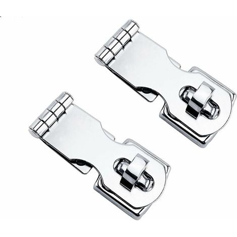 royaluxe - 2PCS Porte Armoire Portefeuille Saufrage de l'œil Sécurité Sécurité Fermoir de loquet pour Bateau Yacht Accessoires Acier Inoxydable de qualité Marine 304 (1/5)