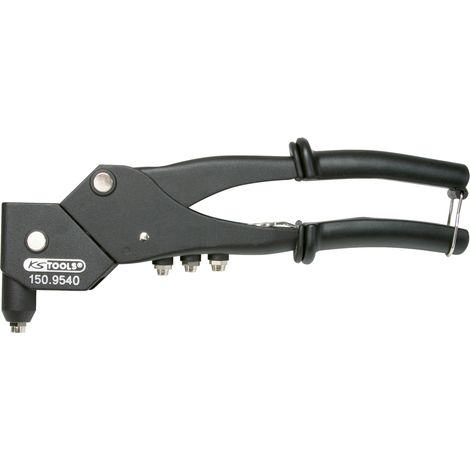 KS Tools - Pince à riveter à tête pivotante 360°, L. 290 mm - 150.9540 (1/5)