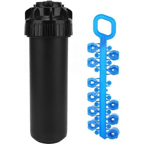 Outil d'irrigation de jardin G3/4" avec buse rotative enterrée et arroseur à filetage femelle (1/4)