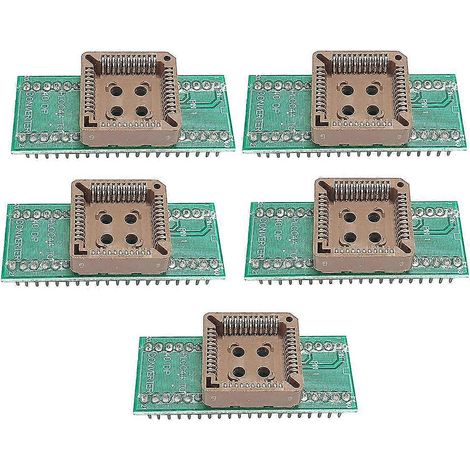 5 stücke Ic Test Sockel Adaptateur Adaptateur Sockel Umwandlung Sockel Brennen Sockel Plcc44 Zu Dip40 (1/5)