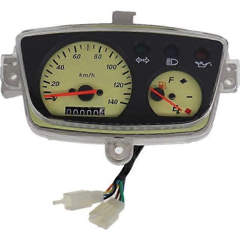 pour scooter/moto BWS100 4VP - Kit de montage instantané - Compteur de vitesse instantané 140 km/h