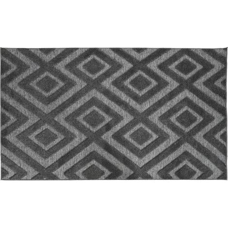 Alfombra Poliester 175X100X1 350 Gsm Gris Oscuro (1/5)