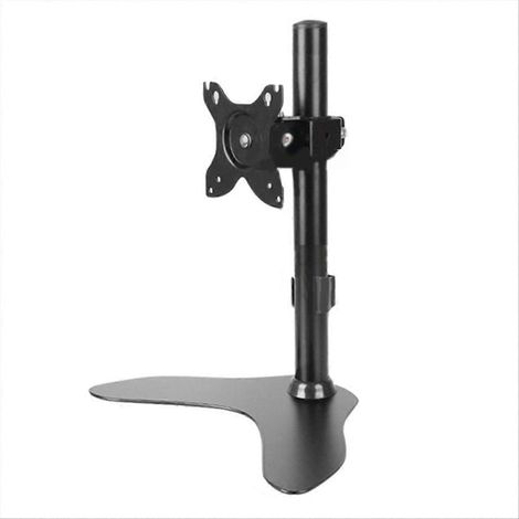 Support de bureau pour écran 14-27 pouces avec bras articulé, large base stable et hauteur réglable (1/5)