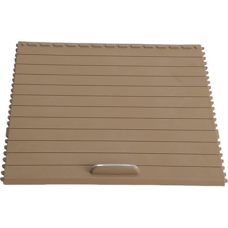Housse de rechange pour le store enrouleur de la console centrale 1666805802 pour ML-Class W166, GL-Class X166 et GLS-Class, couleur beige. (1/5)
