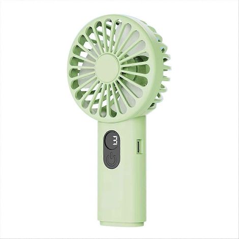Mini-USB-Ventilator mit 3 Geschwindigkeitsstufen, Schnellladefunktion und Digitalanzeige für den Innen- und Außenbereich, zum Schminken und auf Reisen. (1/5)