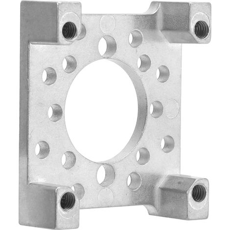 Support moteur en zinc, montage simplifié avec 4 vis M4 x 0.7, fixation robuste et durable. (1/5)