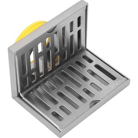 Drain de sol d'angle, Surfaces en forme de L, antirouille, résistant à la Corrosion, processus de conception, Drain de sol latéral pour tuyaux de 2.3 pouces (1/5)