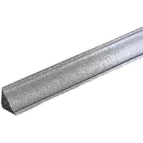 Bandes de calfeutrage et de finition flexibles et auto-adhésives pour sols, fenêtres, portes, plafonds et comptoirsxsSilver (1/2)