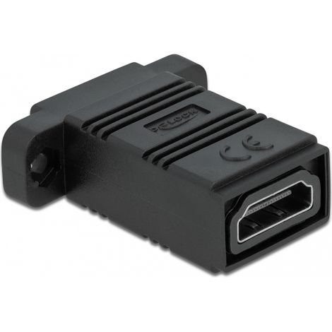DELOCK 81307 CÂBLE VIDÉO ET ADAPTATEUR HDMI TYPE A (STANDARD) NOIR (1/3)