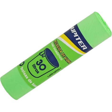 tt tiendatienda Sacchetto per rifiuti 30LTS Jupiter Verde 10U