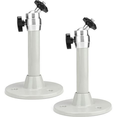 Support de projecteur de plafond en 2 parties, support pour caméra de sécurité, supports de projecteur en alliage d'aluminium de 135 mm (1/5)