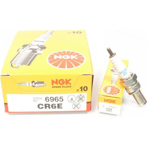 NGK-Zündkerze für Suzuki 450 Ltr Quad 2008 bis 2011 CR6E / 6965 / (1/2)