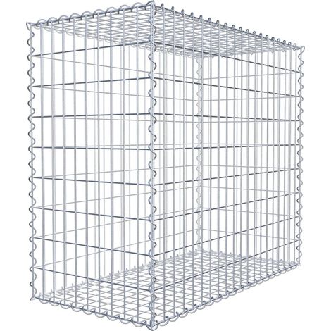 Gabiondeco - Gabion 100 cm x 90 cm x 50 cm (L x H x P). mailles 5 x 10 cm. Spirale - Made in Germany (1/5)