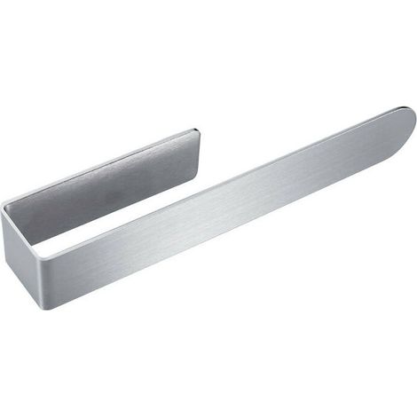 Toallero adhesivo para baño, barra de toalla de pared de acero inoxidable impermeable, sin taladrar, soporte para toallas de baño y cocina, cepillado