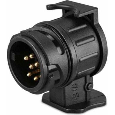 [NON UTILIZZATO] 13/7 Nuova versione Adattatore per connettore gancio di traino da 13 pin a 7 pin per rimorchio auto a 13 pin
