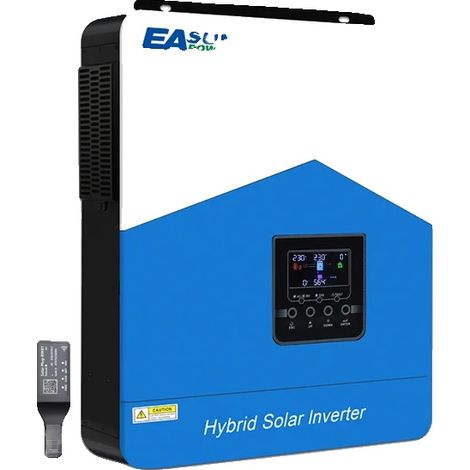 Inversor solar híbrido, onda sinusoidal pura, tecnología de carga inteligente, 6,2 kW, 48 V, WIFI, 220 V, MPPT (1/2)