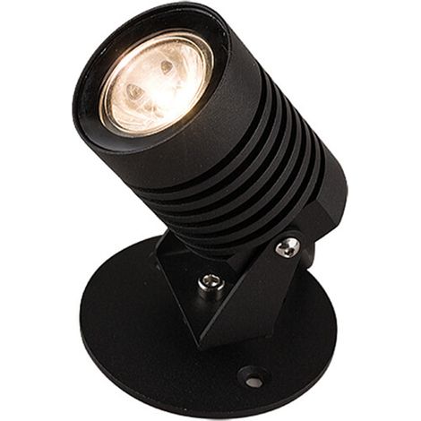 Applique esterna LED Nowodvorski Spike nera IP54 5W (1/2)