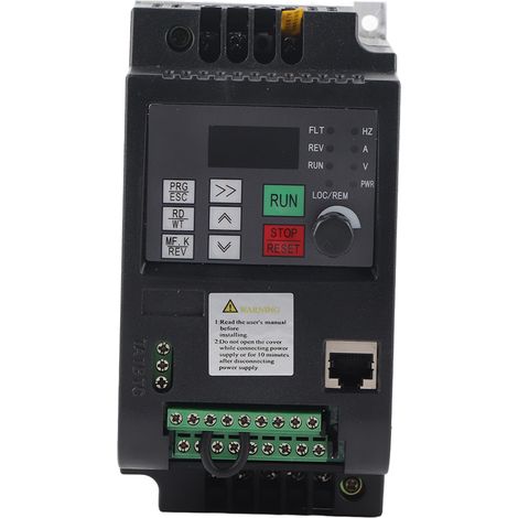 NFLIXIN @ Convertisseur de fréquence PV pour onduleur solaire Entrée DC200-400V Sortie 3 phases 0-220VAC (2,2 kW) (1/5)