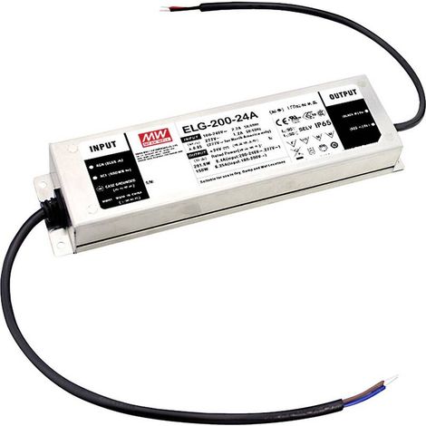 [NEUWERTIG] B-Ware Mean Well LED-Trafo ELG-200-48A-3Y 199.68W Konstantspannung 43.2-52.8V IP65 (1/2)