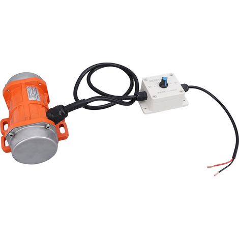 12-V-Gleichstrom-Betonrüttler, 4000 U/min, bürstenlos, Aluminiumlegierung, Schutzart IP65, mit variabler Drehzahlregelung, 50 W (1/5)