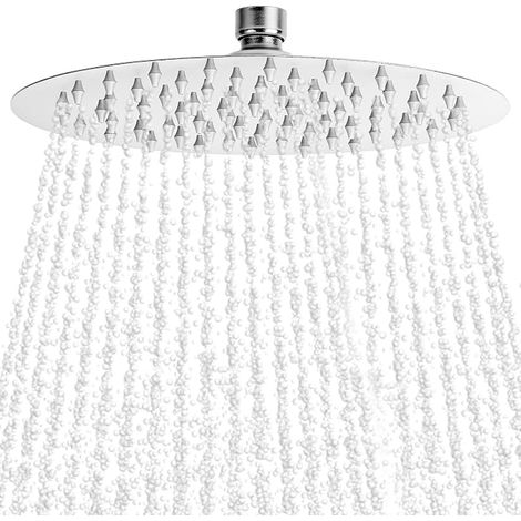 Shower head Ø 20 cm, 360° adjustable shower head, shower head (1/5)