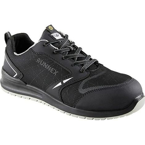 RUNNEX® S1PS ESD-Sicherheitshalbschuhe SportStar schwarz/grau, 5115-45 Gr.45