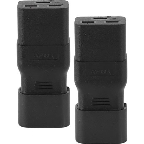 Adaptateur secteur IEC320 C14 vers IEC320 C19 pour serveur PDU, adaptateur secteur UPS (1/5)