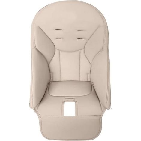 Housse de Chaise Haute - Bébé - Beige - Déhoussable - Lavable - Élégance Chic (1/4)