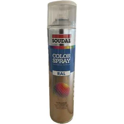 BOMBOLETTA SPRAY ACRILICO UNIVERSALE SOUDAL 600 ML Bianco Lucido RAL 9010 Q.TA 6