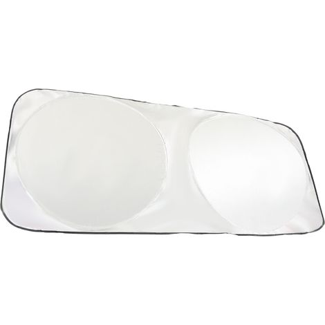 Pare-soleil pliable pour pare-brise, protection contre les UV et la chaleur, accessoire intérieur de voiture, 150 x 70 cm / 59,05 x 27,55 pouces (1/5)
