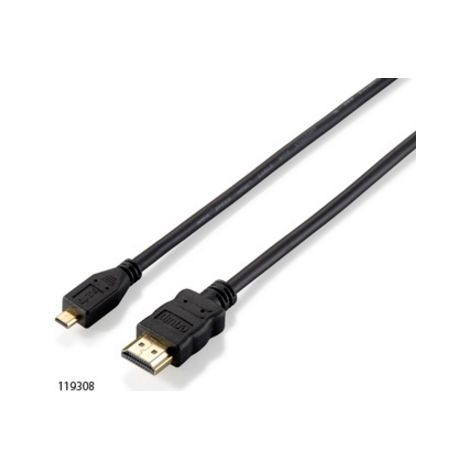 CABLE HDMI EQUIP HDMI 1.4 HIGH SPEED A MICRO HDMI 2 METROS 119308