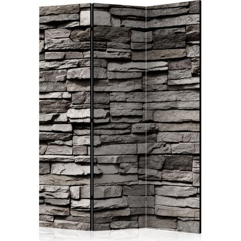 Paravent 3 Volets "Stony Facade" 135x172cm (1/2)