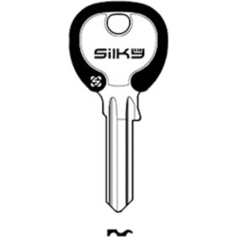 20 x SILCA IE3DZ CHIAVE PROFILO SILKY OTTONE