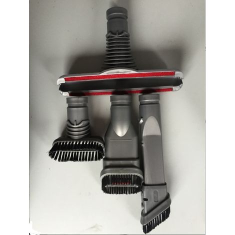 Lot de 2 Ensembles de 4 Pièces Têtes de Brosse et Embouts d'Aspiration pour Aspirateurs Dyson V6 V8 DC35 DC45 DC58 (1/4)