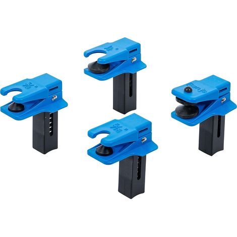 BGS 8705 Obturateurs de tuyauterie 4 pièces - acier et caoutchouc. 10 mm. compatible tous liquides de véhicule - automobile - Lot de 4 pièces (1/4)