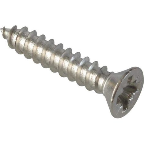 Self-Tapping Screw Pozi CSK A2 SS 3/4in x 8 ForgePack 30 FOR184638 (1/2)