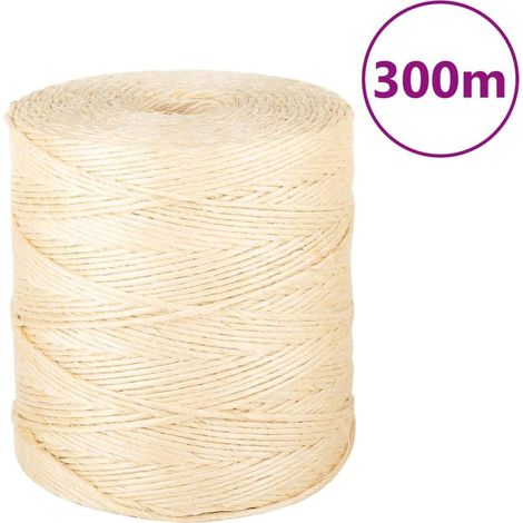 Corde 100 % sisal 2 mm 300 m (1/4)