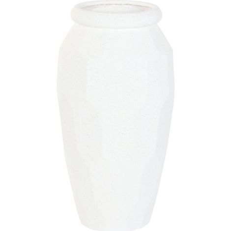 Support élégant pour pot de fleurs en magnesia blanc cassé - blanc cassé élégant (1/4)