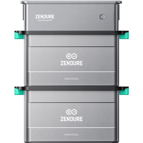 Zendure SolarFlow Ace 1500, Entrée AC 900W, Entrée Solaire 400W, Jusqu'à 1500W Sortie AC, UPS 20 Ms, AVCE 2xAB2000L Batteries
