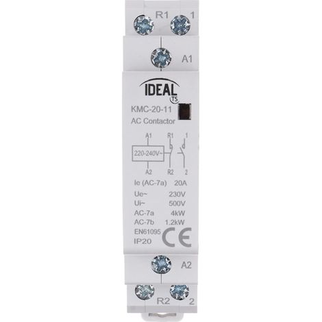 Ideal KMC-20-11 contattore modulare in plastica 20 A